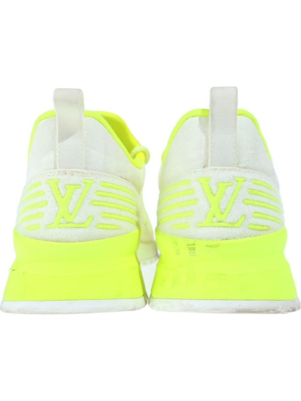 Louis Vuitton Vnr Line Sneakers Low Cut Shoes Yellow - Picture 3 of 6